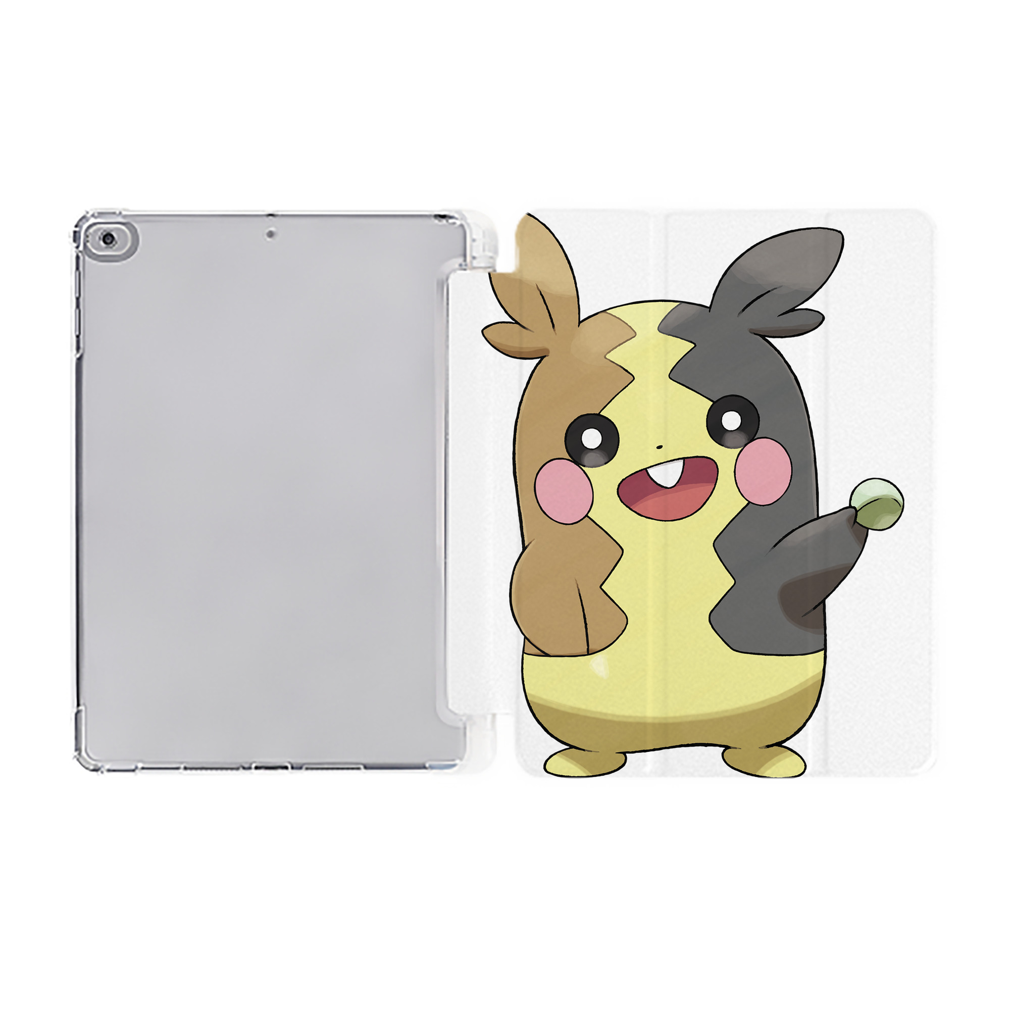 （画像用） ポケットモンスター Pokémon IPad ケース ペン収納付き 三つ折りスタンド PUレザー×シリコン 対応機種9.5/10.5/10.9インチ